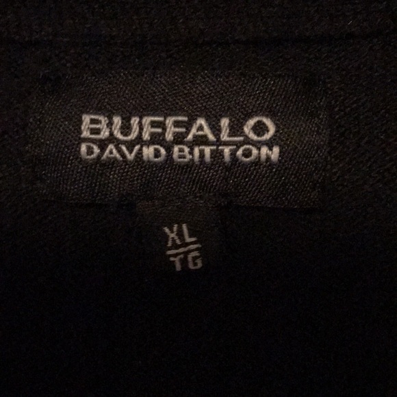 Buffalo David Bitton Men’s Gray/Black Sweater Size XL - Picture 4 of 5